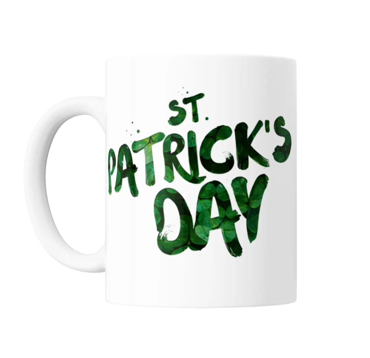 Taza de Cerámica San Patricio Day Trébol Verde - vista 2
