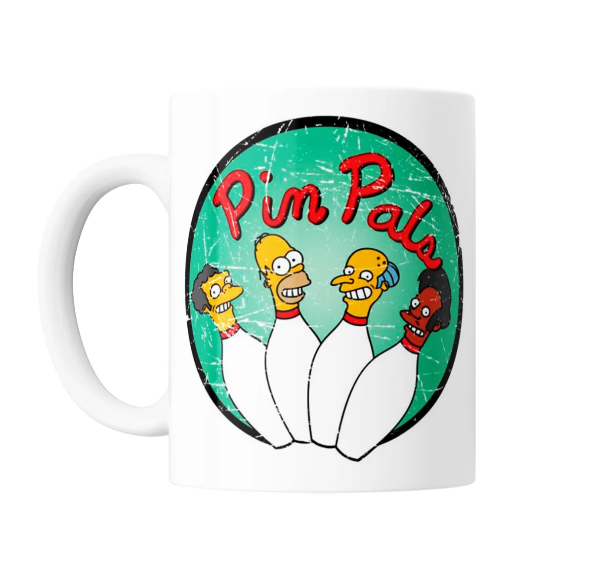 Taza de Cerámica Los Simpson Pin Pals Bowling - vista 2