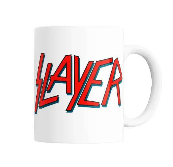 Taza de Cerámica Slayer Logo Rojo