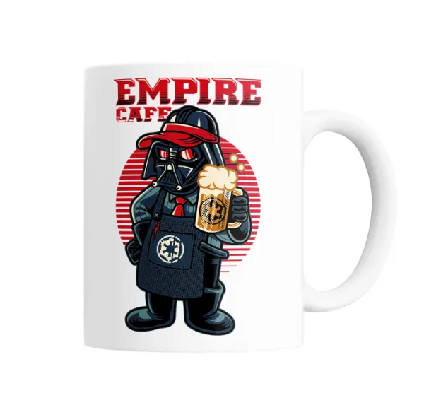 Taza de Cerámica Star Wars Darth Vader Empire Cafe