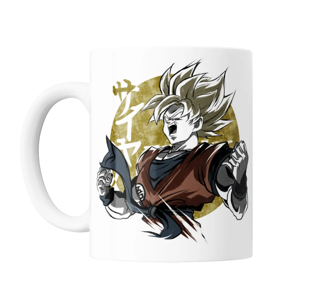 Taza de Cerámica Dragon Ball Goku Super Saiyajin - vista 2