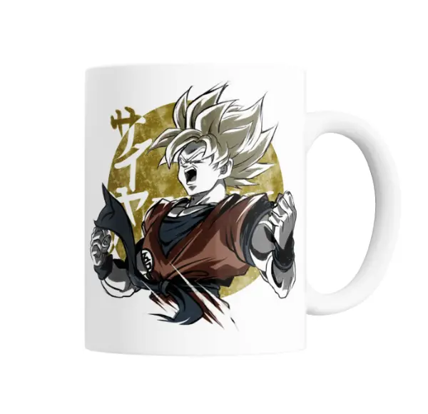 Taza de Cerámica Dragon Ball Goku Super Saiyajin