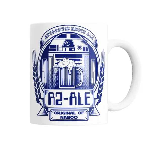 Taza de Cerámica Star Wars R2-D2 Cerveza R2-Ale