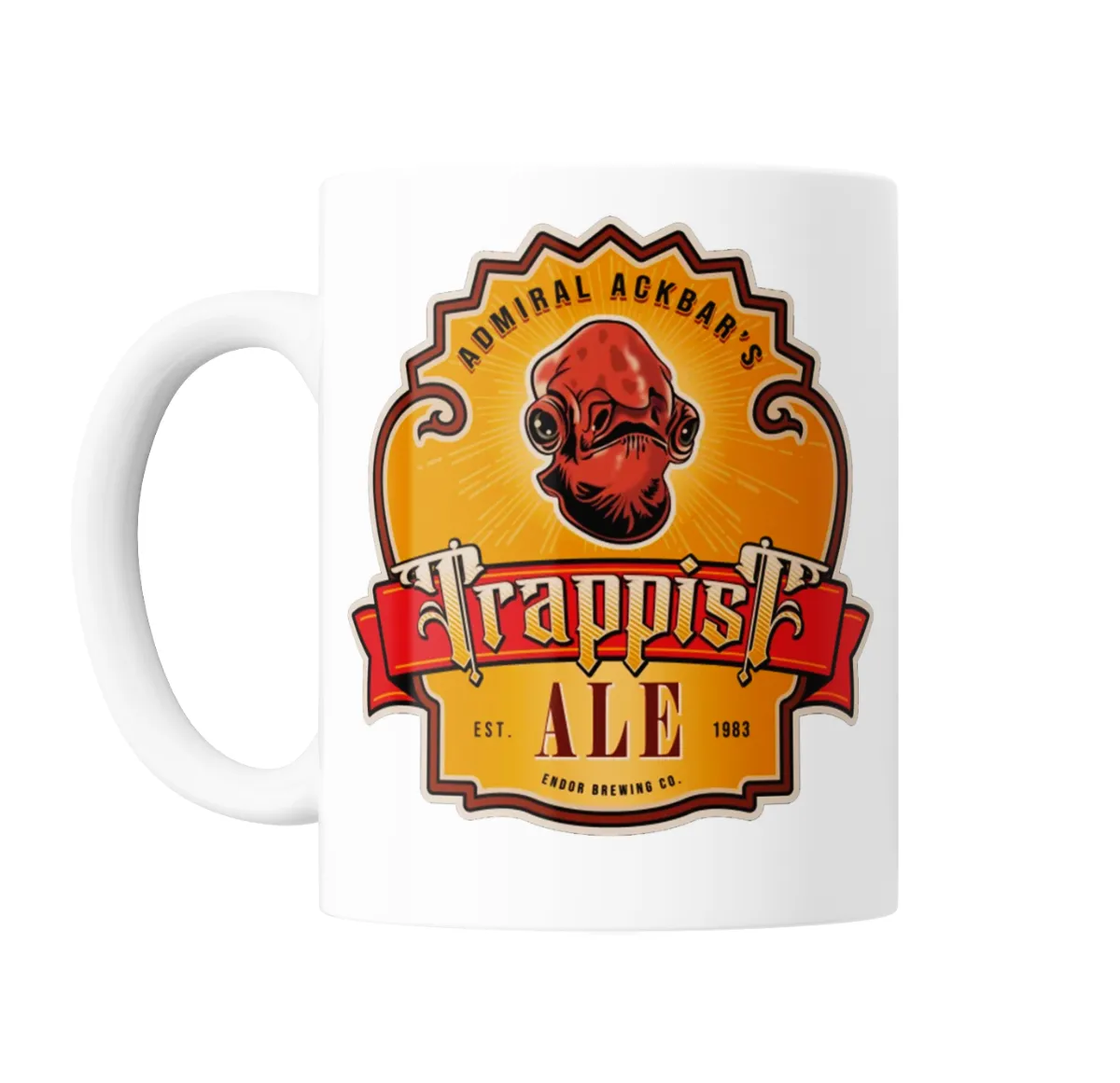 Taza de Cerámica Star Wars Almirante Ackbar Trappist Ale - vista 2