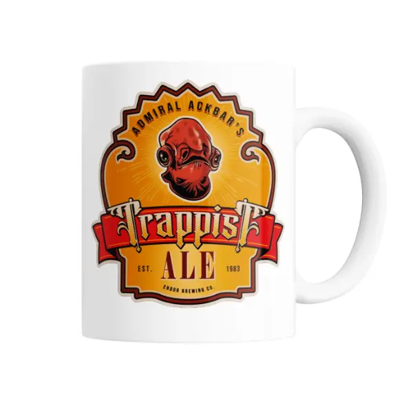 Taza de Cerámica Star Wars Almirante Ackbar Trappist Ale
