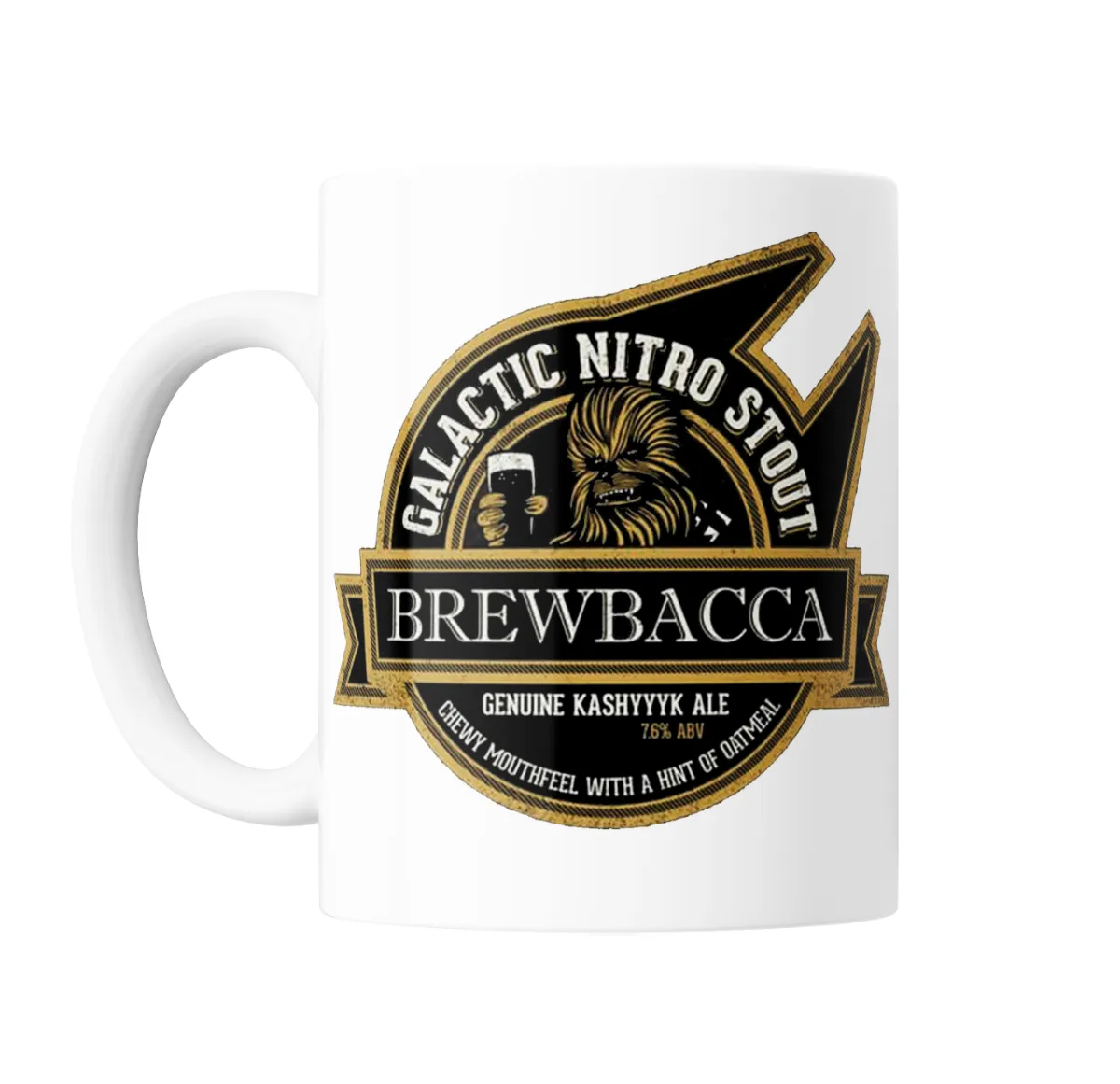 Taza de Cerámica Star Wars Brewbacca Galactic Nitro Stout - vista 2
