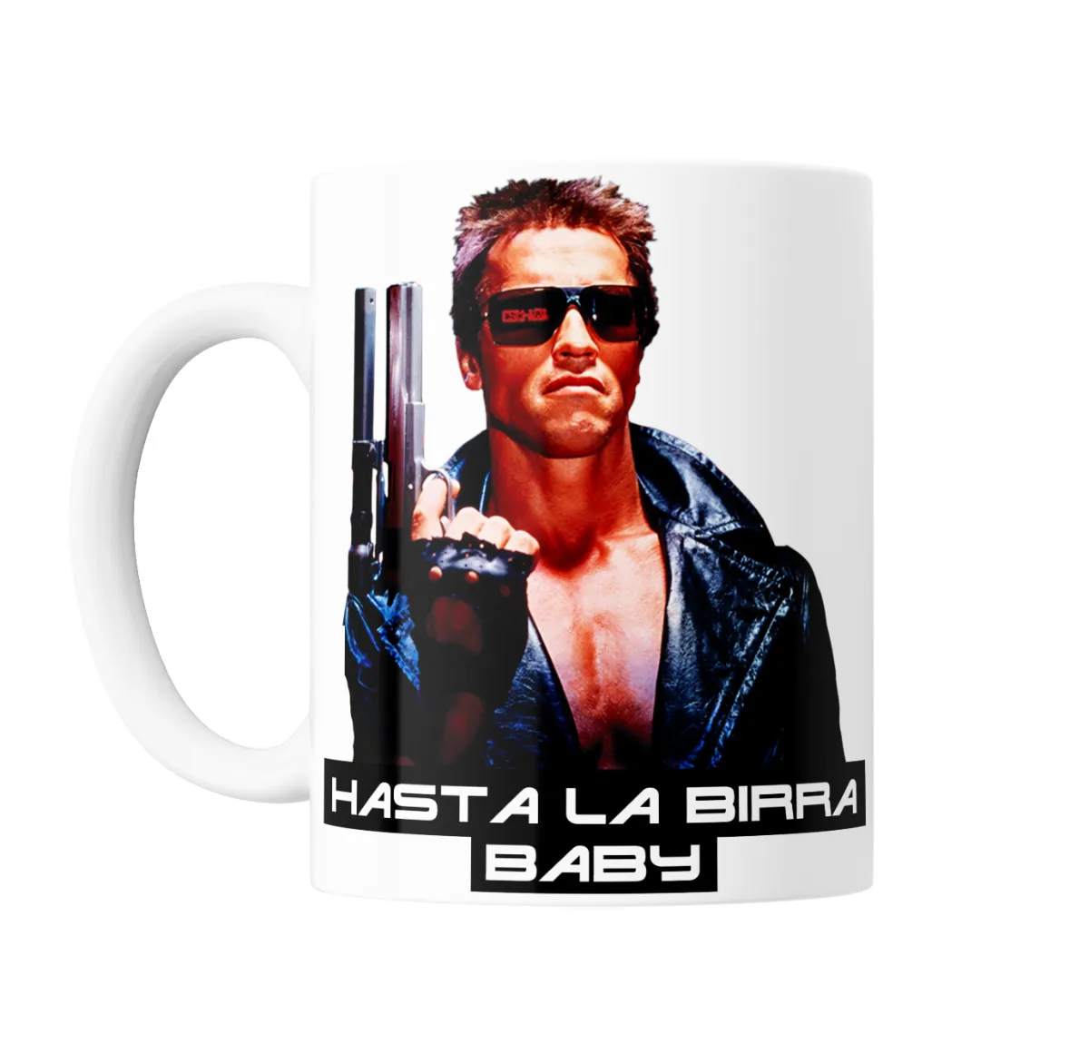 Taza de Cerámica Terminator Hasta la Birra Baby - vista 2