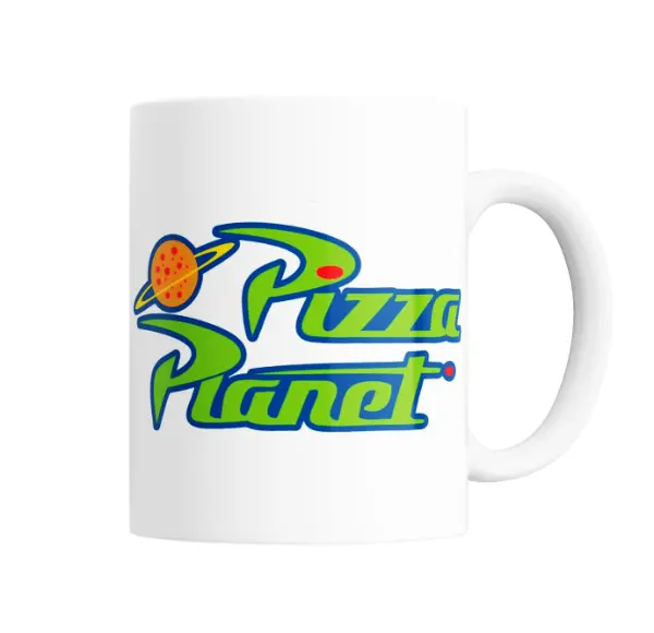Taza de Cerámica Toy Story Pizza Planet