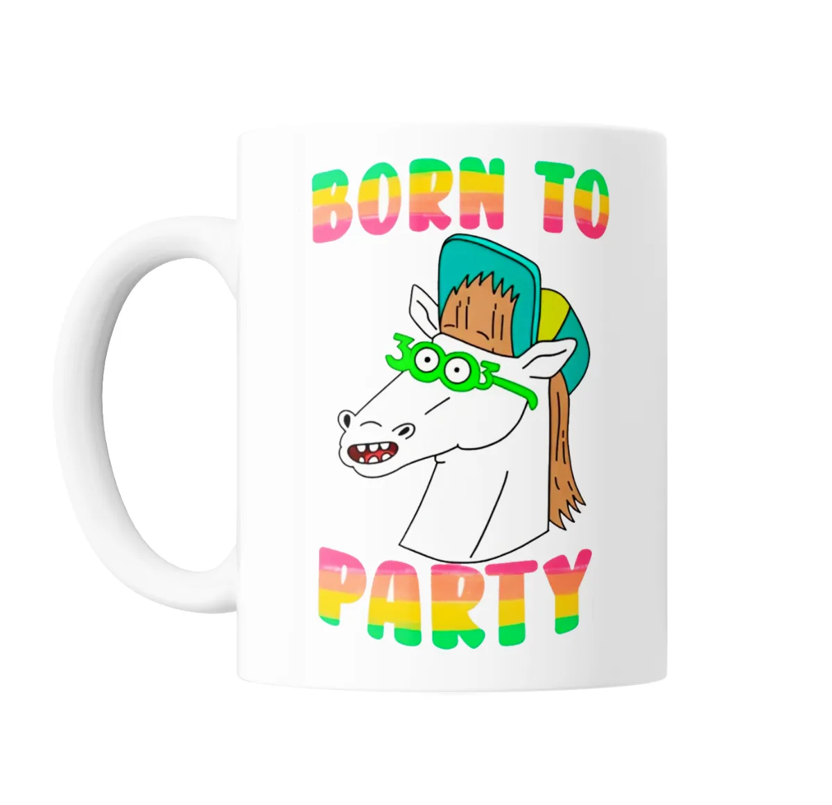 Taza de Cerámica Un Show Mas Born to Party - vista 2