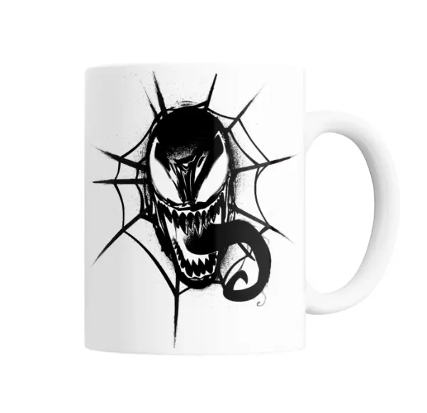 Taza de Cerámica Venom Telaraña Chopp