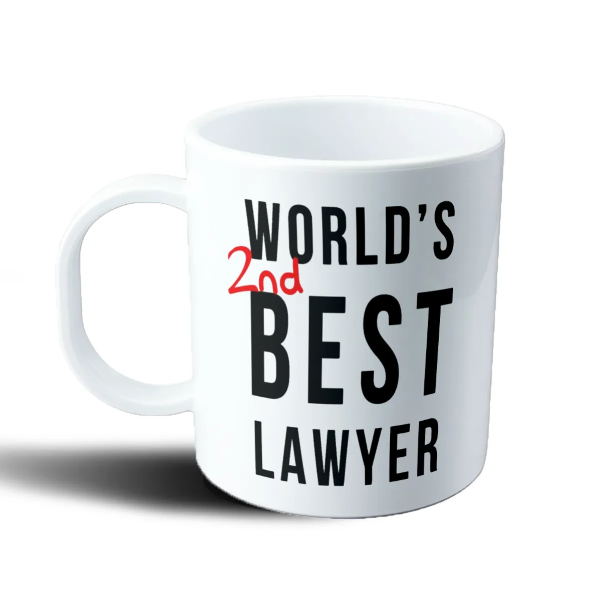 Taza de Plástico Better Call Saul World's 2nd Best Lawyer - vista 2