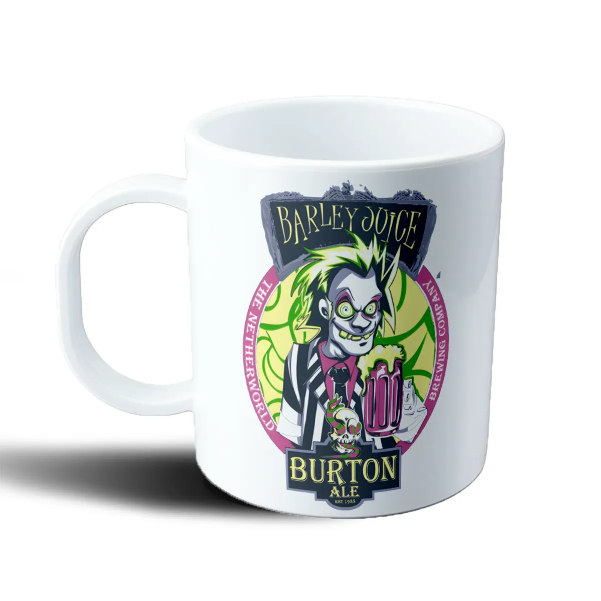 Taza de Plástico Beetlejuice Barley Juice Burton Ale - vista 2