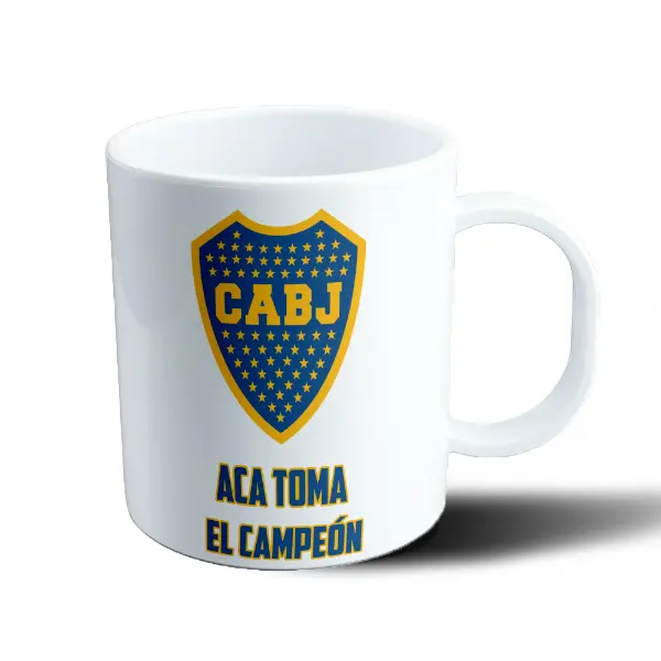 Taza de Plástico Boca Juniors Aca Toma El Campeón