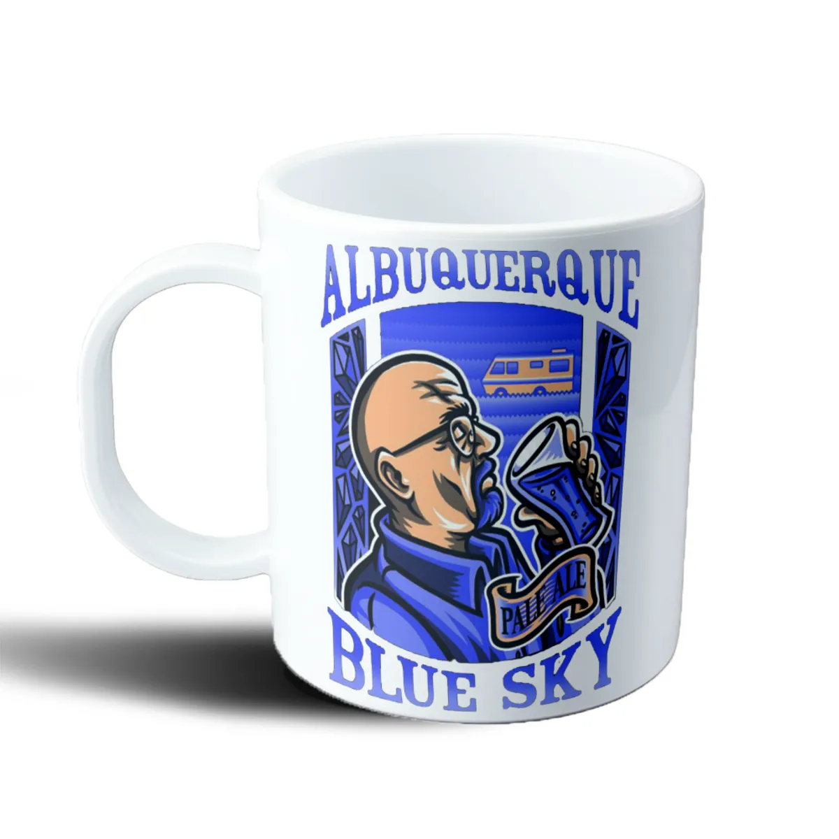 Taza de Plástico Breaking Bad Albuquerque Blue Sky - vista 2