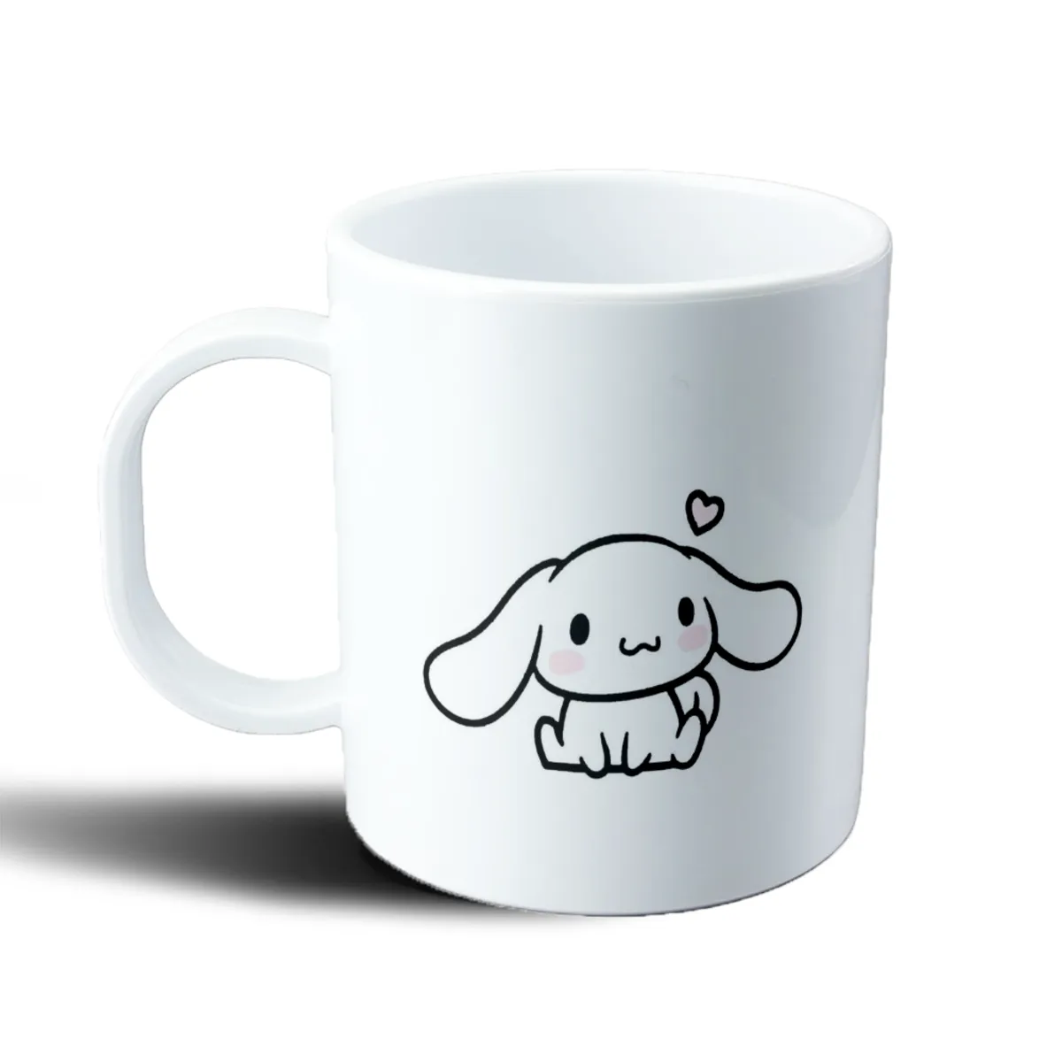 Taza de Plástico Cinnamoroll Sentado con Corazón - vista 2
