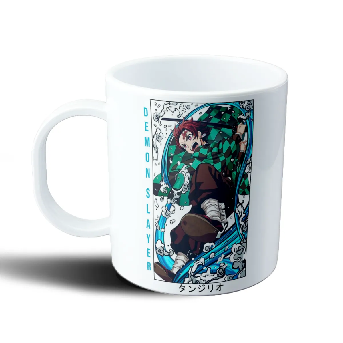 Taza de Plástico Demon Slayer Tanjiro Kamado Water Breathing - vista 2