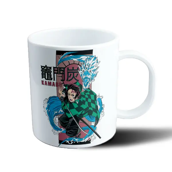 Taza de Plástico Demon Slayer Tanjiro Kamado Agua