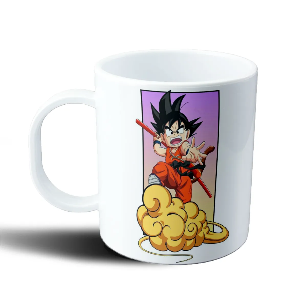 Taza de Plástico Dragon Ball Goku Niño Nube Voladora - vista 2