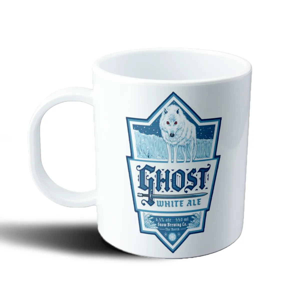 Taza de Plástico Game of Thrones Ghost White Ale - vista 2