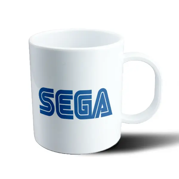 Taza de Plástico Sega Logo Azul