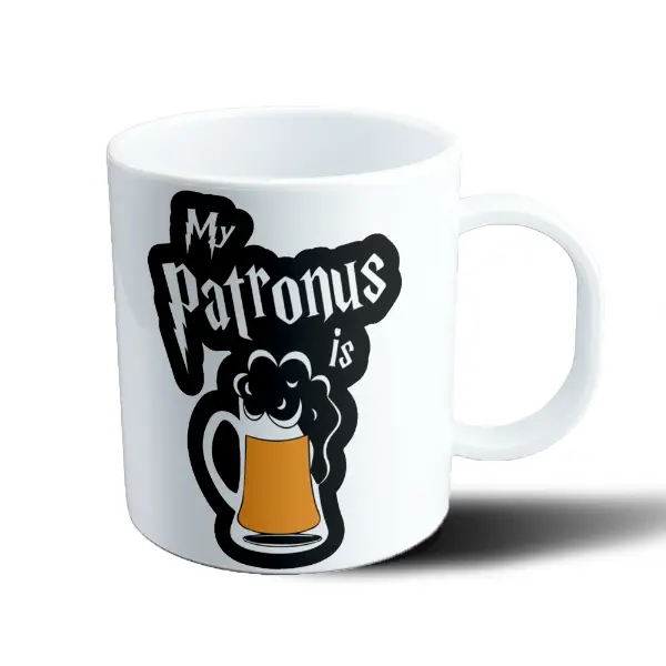 Taza de Plástico Harry Potter My Patronus is Cerveza