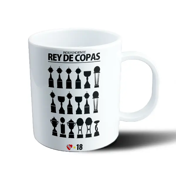 Taza de Plástico Independiente Rey de Copas