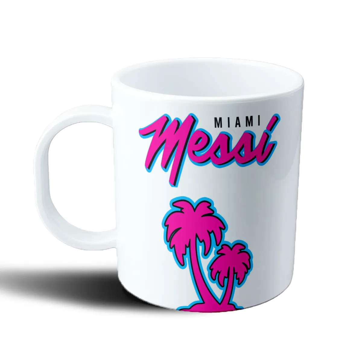 Taza de Plástico Inter Miami Messi Palmeras Miami - vista 2