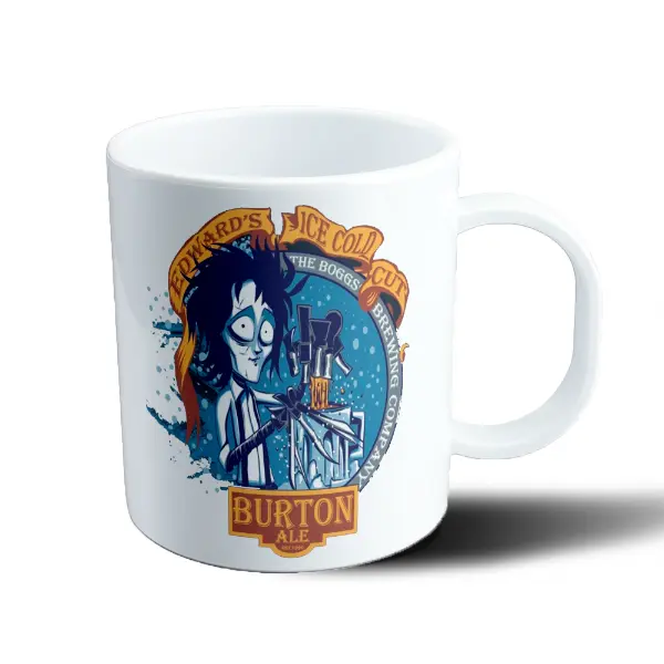Taza de Plástico Joven Manos de Tijera Burton Ale