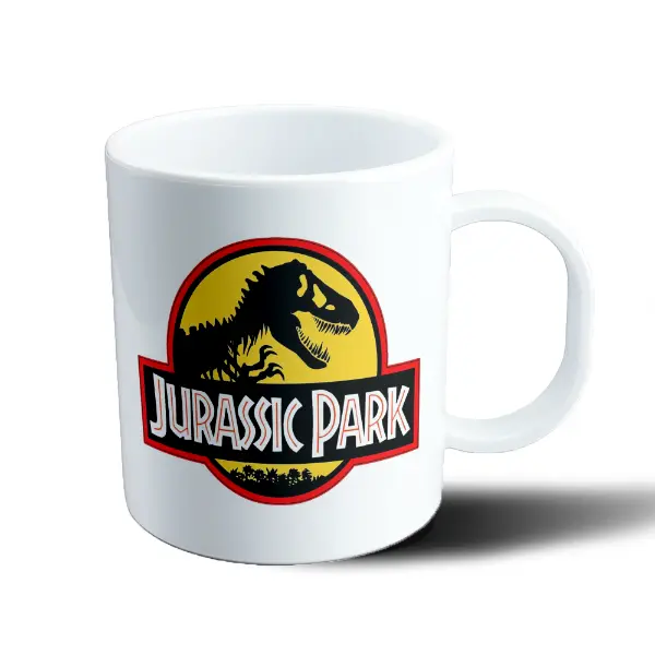 Taza de Plástico Jurassic Park Logo