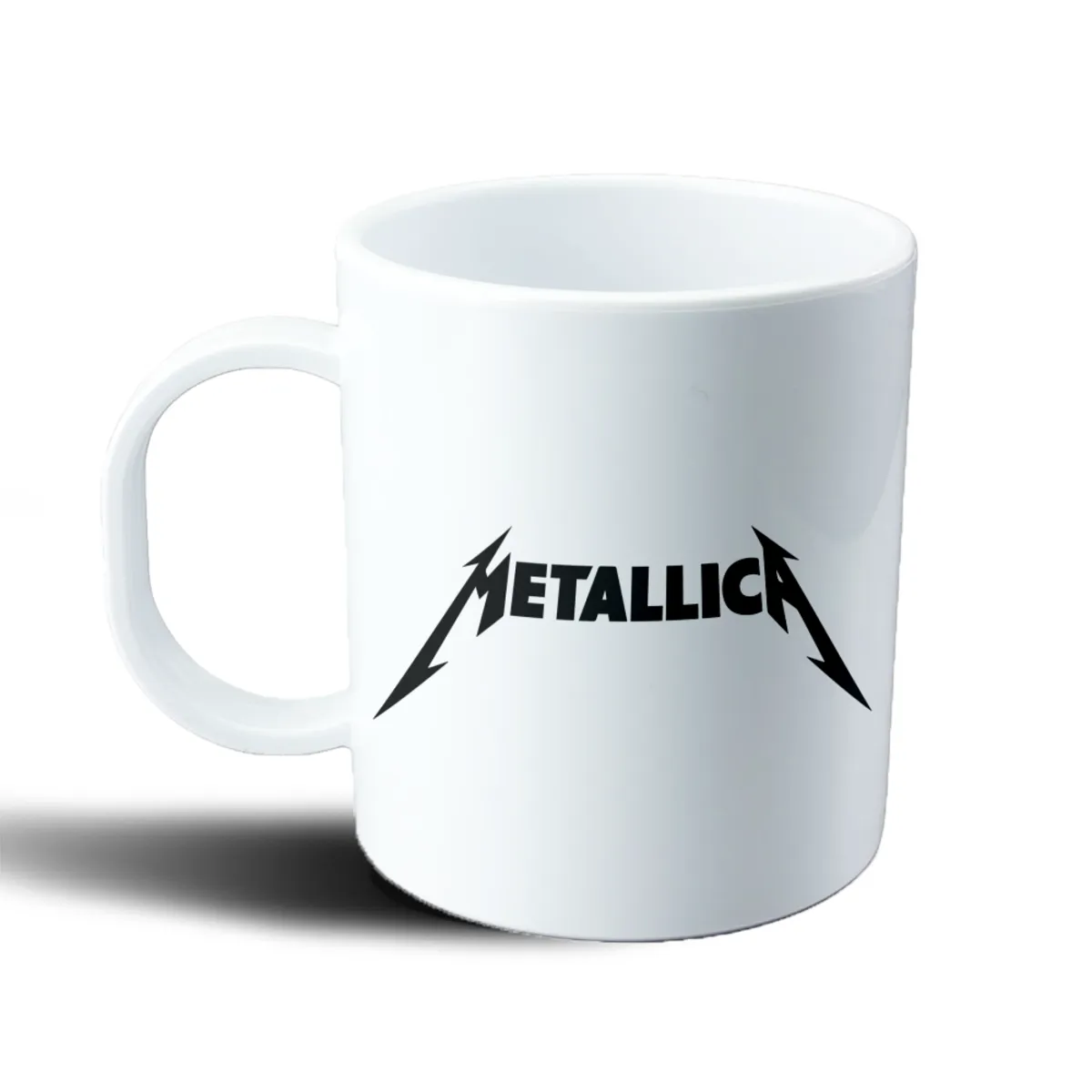 Taza de Plástico Metallica Logo - vista 2