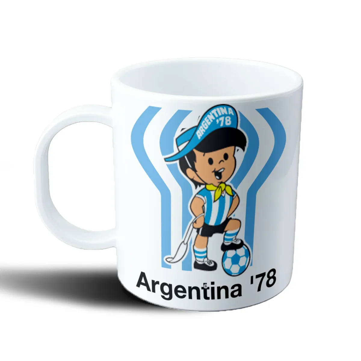 Taza de Plástico Mundial Argentina '78 Gauchito - vista 2