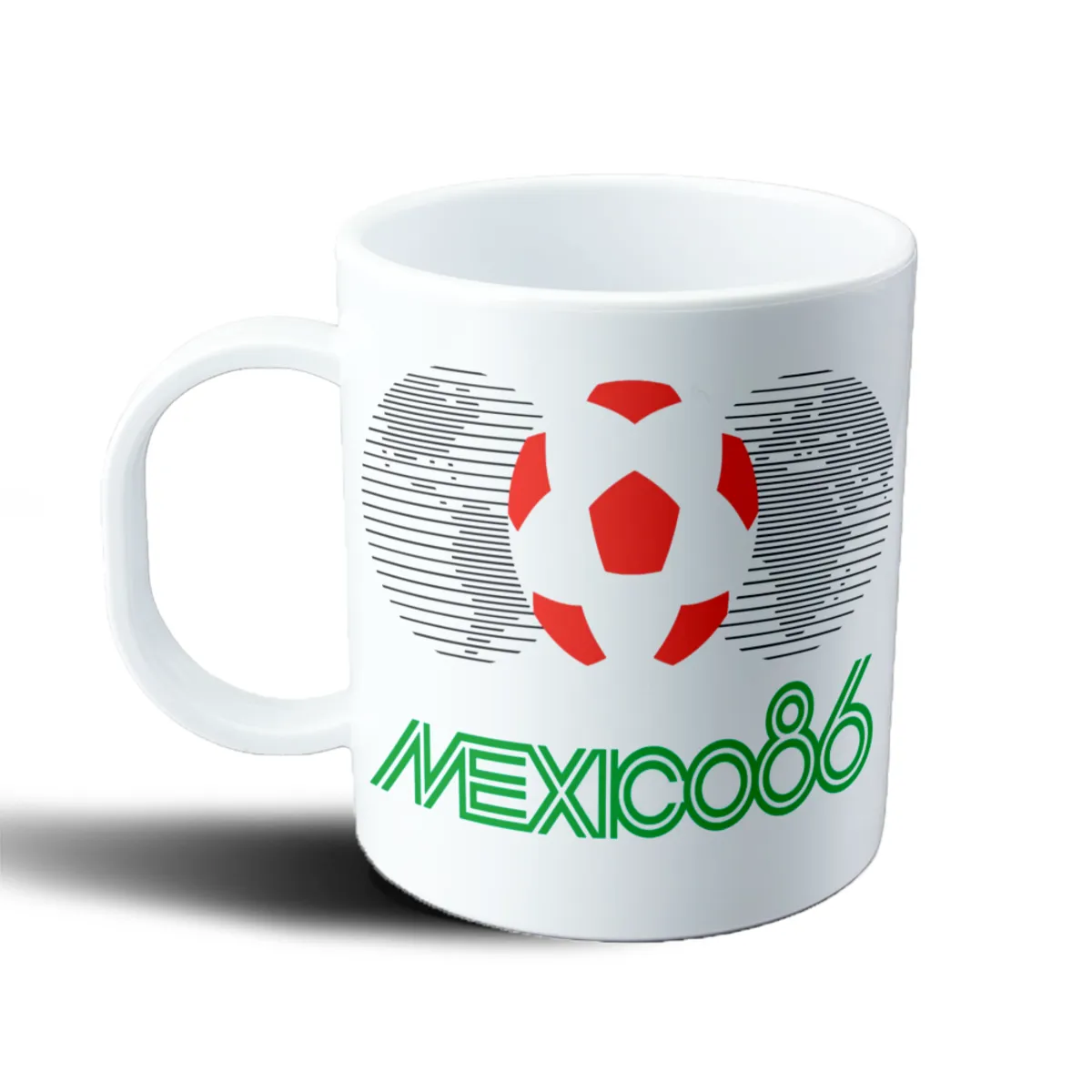 Taza de Plástico Mundial México 86 Logo - vista 2