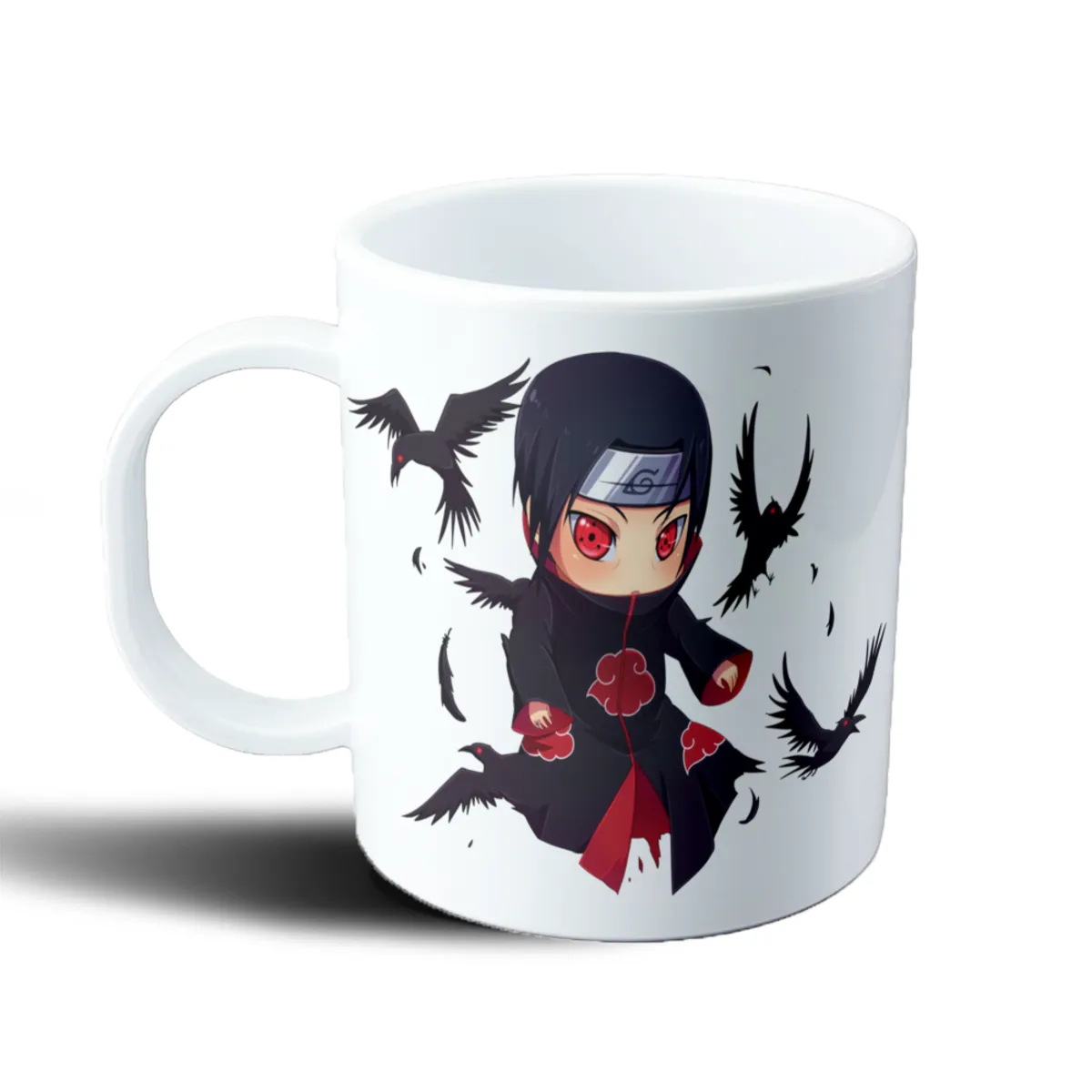 Taza de Plástico Naruto Itachi Uchiha Chibi Akatsuki - vista 2