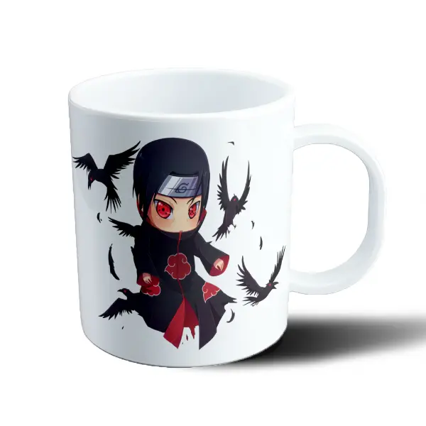Taza de Plástico Naruto Itachi Uchiha Chibi Akatsuki