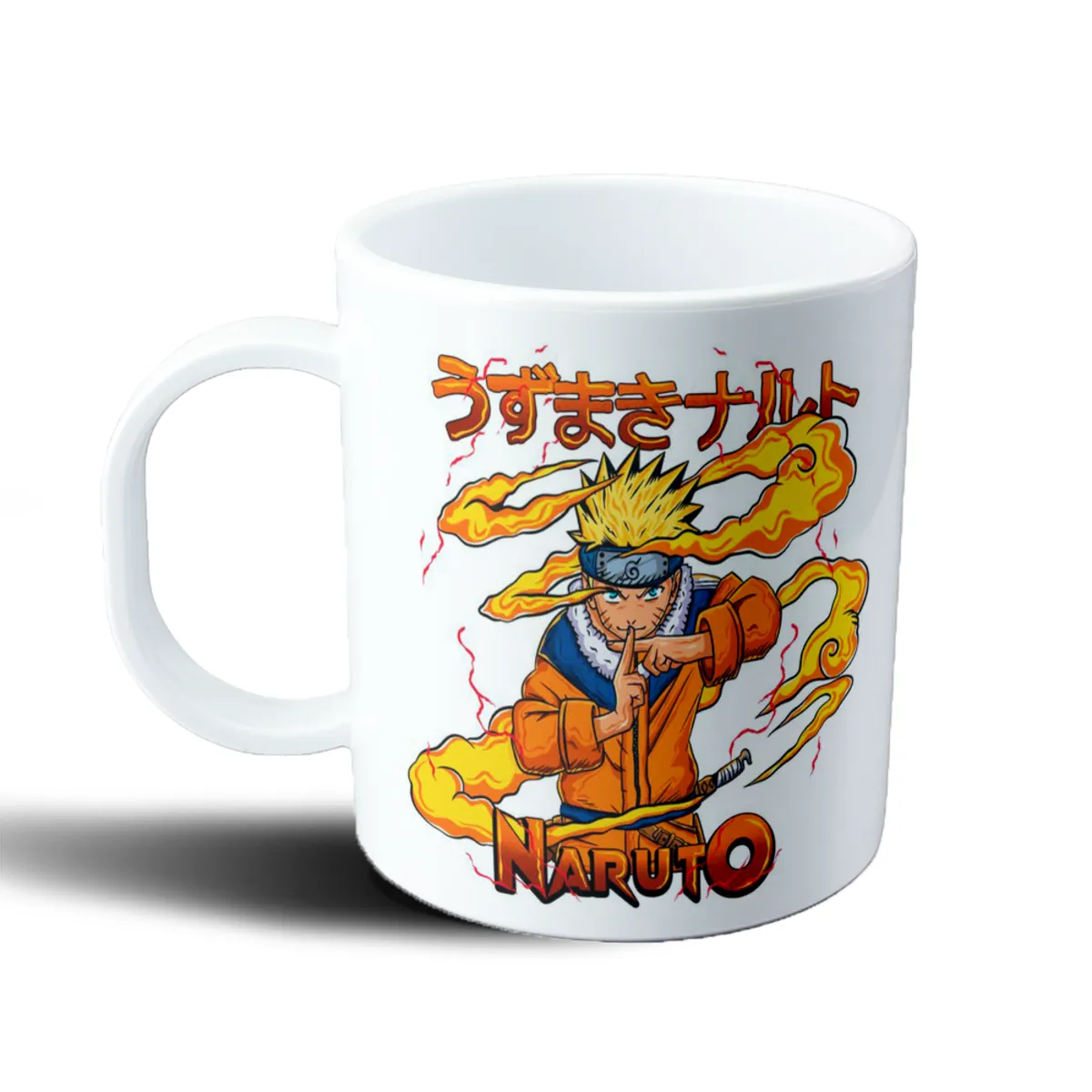 Taza de Plástico Naruto Uzumaki Modo Kurama - vista 2