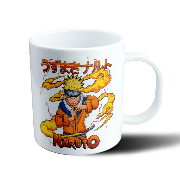 Taza de Plástico Naruto Uzumaki Modo Kurama