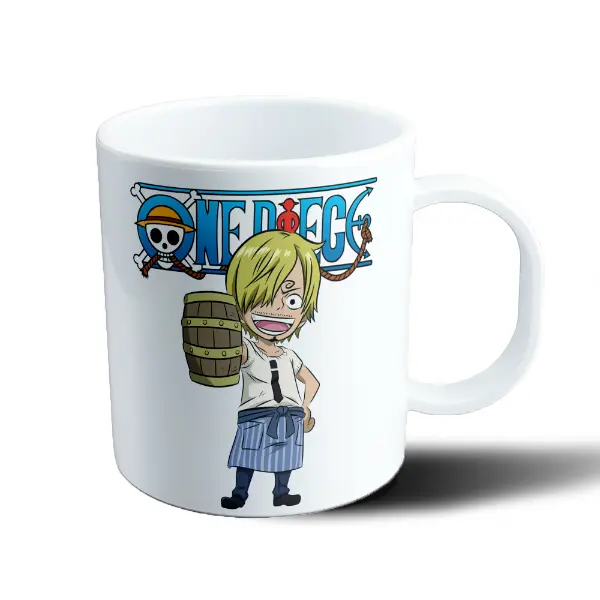 Taza de Plástico One Piece Sanji Chibi