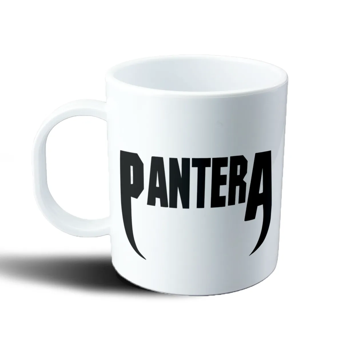 Taza de Plástico Pantera Logo Negro - vista 2