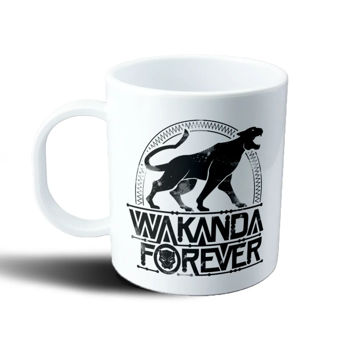 Taza de Plástico Pantera Negra Wakanda Forever - vista 2