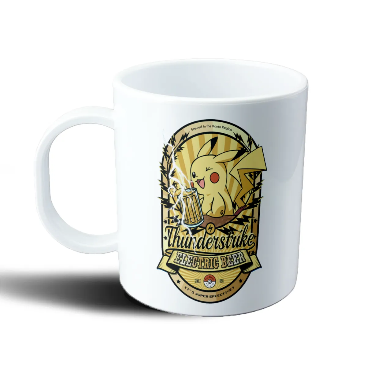 Taza de Plástico Pokemon Pikachu Electric Beer - vista 2