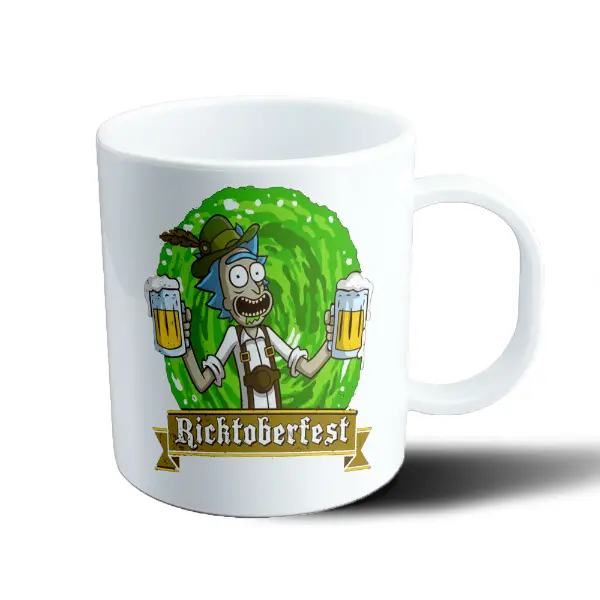 Taza de Plástico Rick and Morty Ricktoberfest