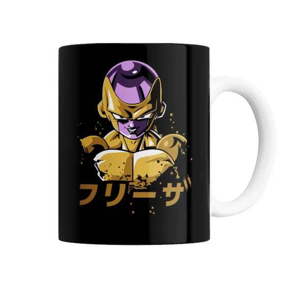 Taza de Cerámica Dragon Ball Freezer Dorado