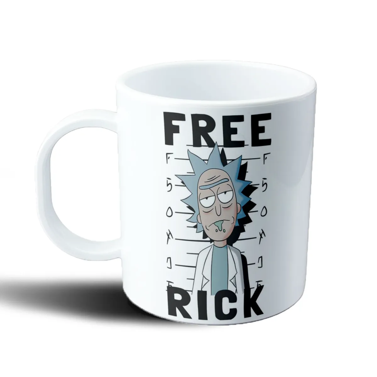 Taza de Plástico Rick and Morty Free Rick - vista 2