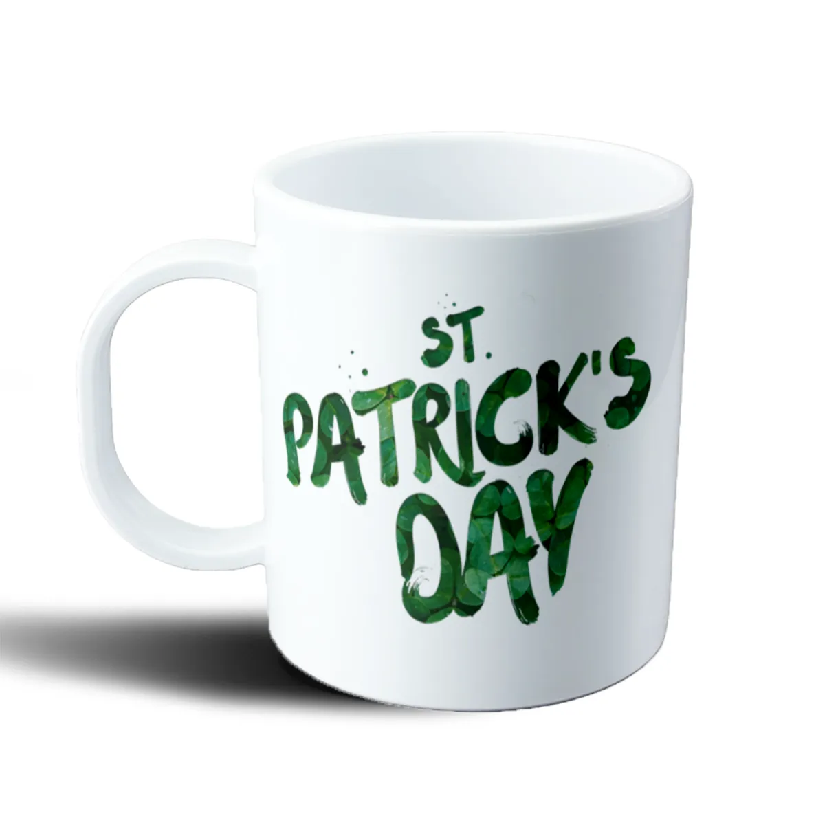 Taza de Plástico San Patricio Day Trébol Verde - vista 2