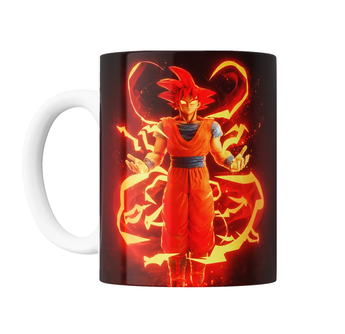 Taza de Cerámica Dragon Ball Goku Super Saiyajin Dios - vista 2