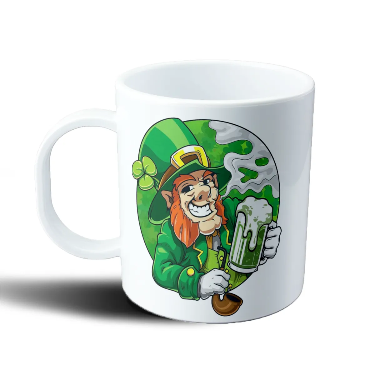 Taza de Plástico San Patricio Duende Cervecero - vista 2