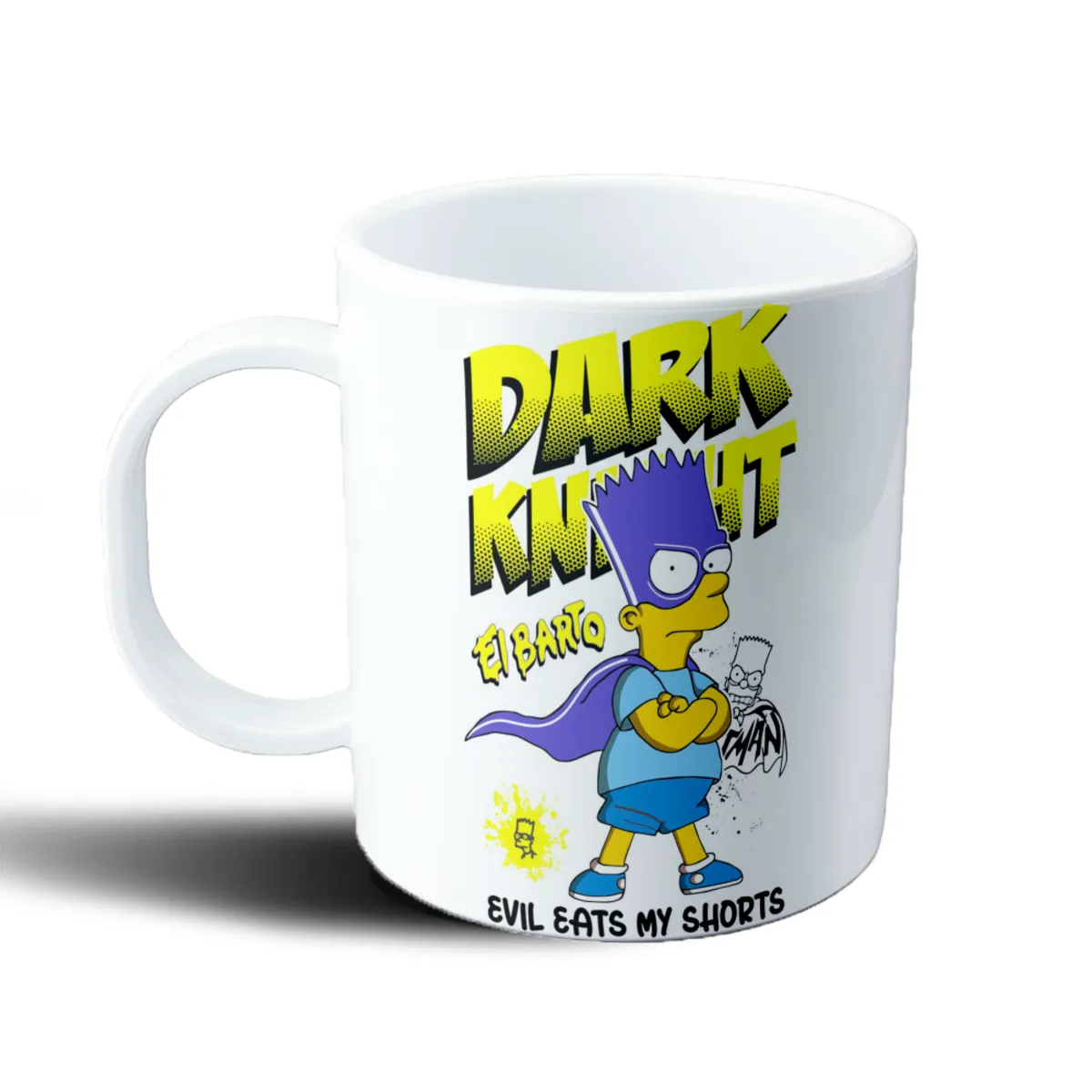 Taza de Plástico Los Simpson El Barto Dark Knight - vista 2