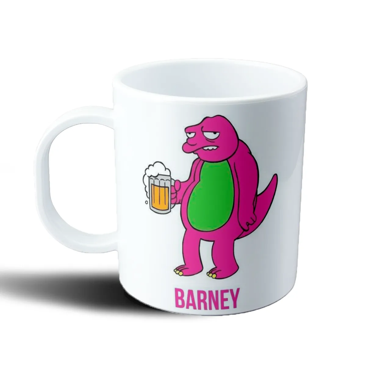 Taza de Plástico Los Simpson Barney con Cerveza - vista 2