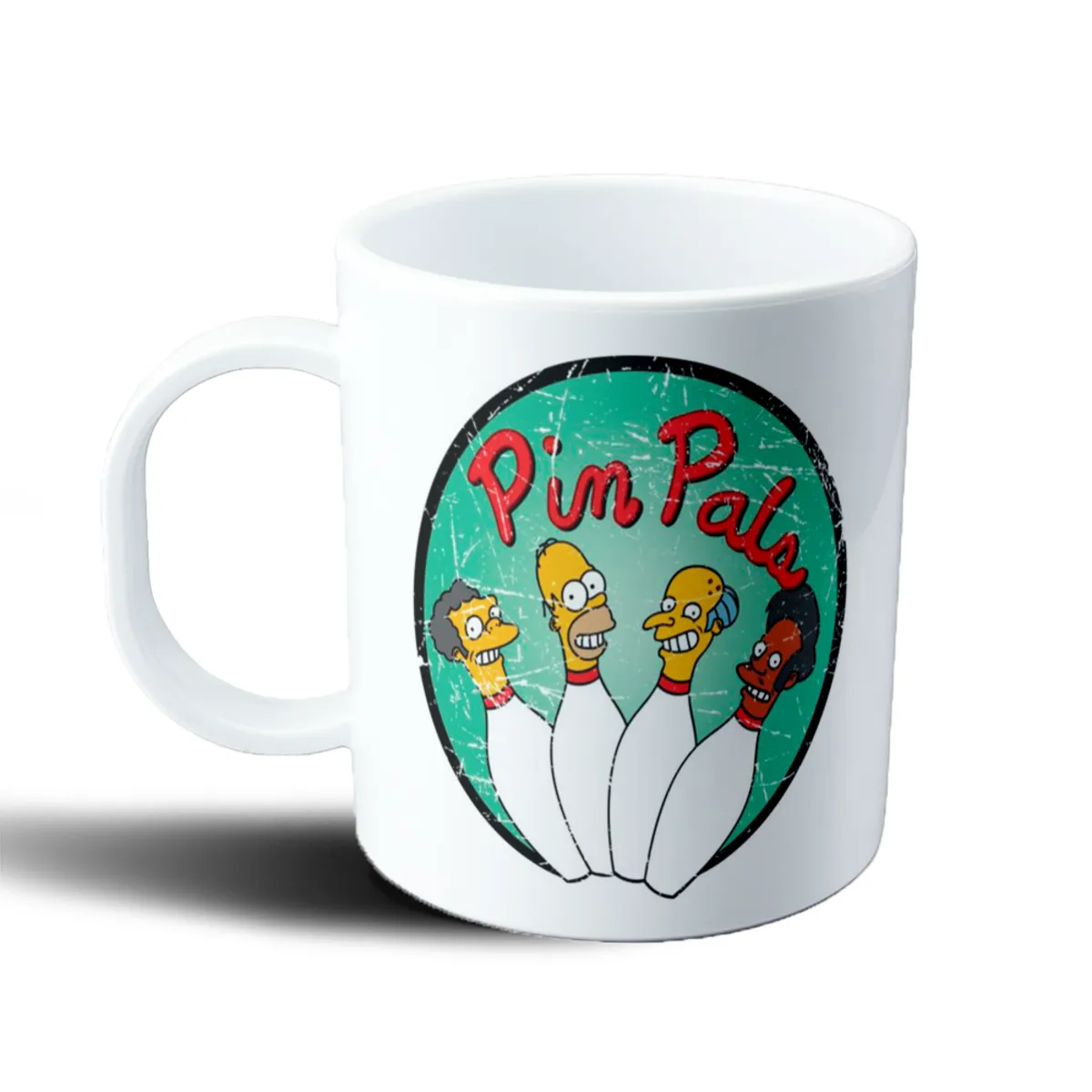 Taza de Plástico Los Simpson Pin Pals Bowling - vista 2