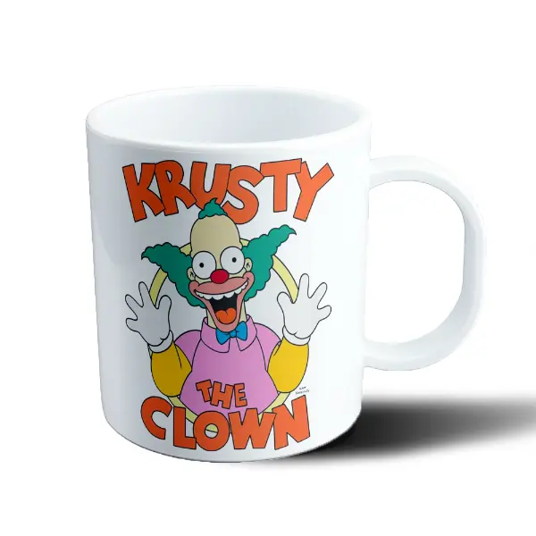 Taza de Plástico Los Simpson Krusty the Clown